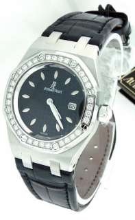 New Authentic Ladies Audemars Piguet Royal Oak Diamond Watch with Box 