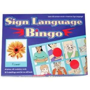  Quality value Sign Language Bingo By Garlic Press Toys 