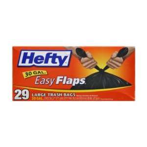  Hefty Easy Flaps Large Trash Bags   30 gallon, 29 ct 
