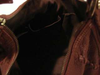 Isabella Fiore Whipflash Revival   Audra Hobo Bag Purse Brown 
