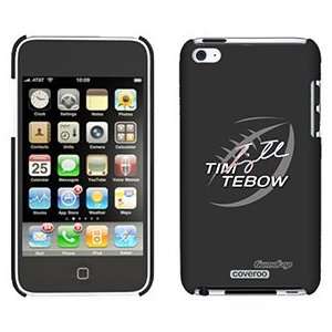  Tim Tebow Football on iPod Touch 4 Gumdrop Air Shell Case 