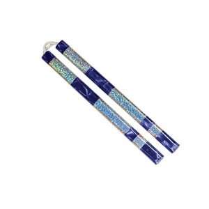  Tiger Claw Elite Competition Nunchaku Blue Sports 