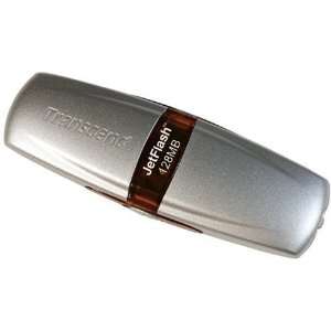 Transcend JetFlash 2A   USB flash drive   128 MB   USB 2.0   silver