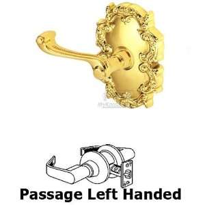  Passage rope left handed lever with victorian rosette in 