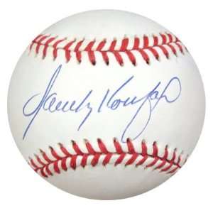  Signed Sandy Koufax Ball   NL PSA DNA #K07581 