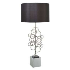  By Kovacs Ringlets Collection Chrome Finish Table Lamp 