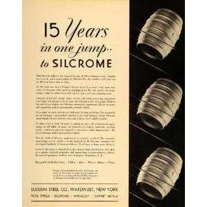   Silcrome Beer Keg Krupp Ingersoll   Original Print Ad