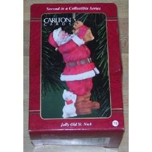 Carlton Cards Heirloom Collection Jolly Old St. Nick 