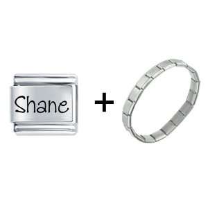  Name Shane Italian Charm Pugster Jewelry