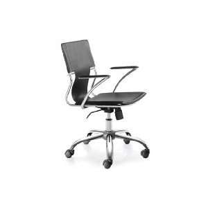 Trafico Office Chair With Chrome Rolling Base 