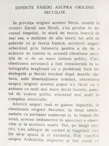 1941 Transylvania SZEKELY SZEKLER SECUI ORIGINS Romania  