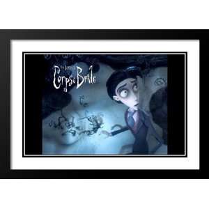  Tim Burtons Corpse Bride 32x45 Framed and Double Matted 