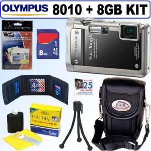  Olympus Stylus Tough 8010 14MP Digital Camera (Black 