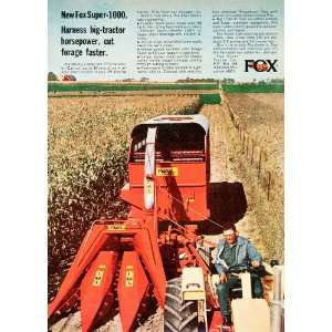  1968 Ad Fox River Tractor Appleton Wisconsin Agriculture 