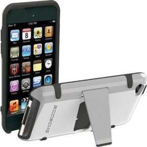  Scosche kickBACK Hybrid Case for iPod Touch 4G (White 
