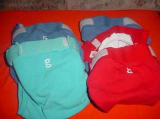 NEW 2 EUC GDIAPERS GPANTS SIZE LARGE LOT # REDS  