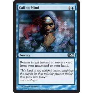  Call to Mind   Magic 2011 (M11)   Uncommon Toys & Games