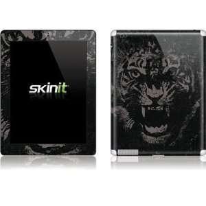    Skinit Black Tiger Vinyl Skin for Apple iPad 2 Electronics