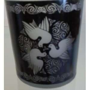  Celtic Dove Design Candle Holder Inspired By the Artwork 