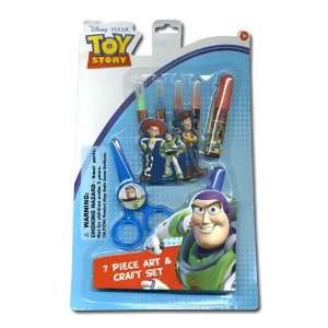  Toy Story Art & Craft Set 7pc on Raised Blister Office 