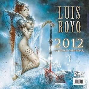  Luis Royo Offcial WALL CALENDAR 2012