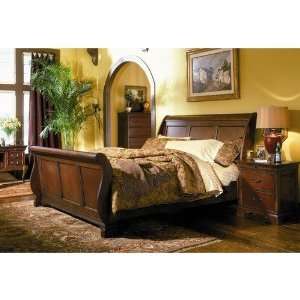  Berkshire Sleigh Bed Footboard in Distressed Cherry   King 