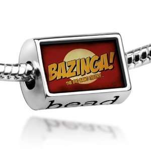  Beads Bazinga   Pandora Charm & Bracelet Compatible 