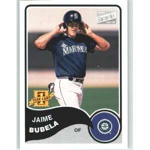  2003 Bazooka #186 Jamie Bubela RC   Kansas City Royals (RC 