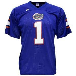  Russell Florida Gators #1 Royal Blue Youth Replica Jersey 