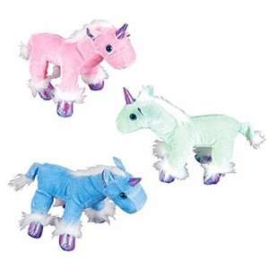  Unicorn Plush Animals (1 dz) Toys & Games