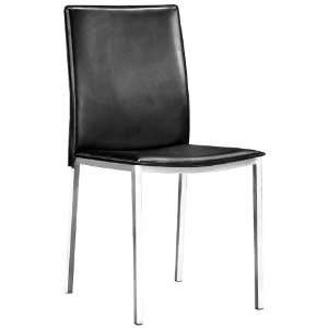  Set of Two Tungsten Black Chairs