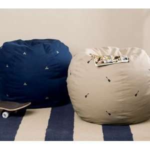    Pottery Barn Kids Embroidered Anywhere Beanbags
