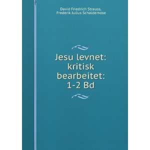  Jesu levnet kritisk bearbeitet 1 2 Bd. Frederik Julius 