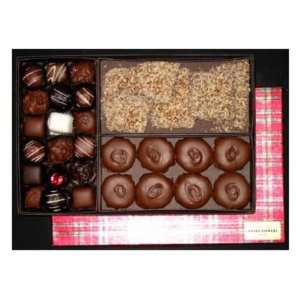 Three Cheers Holiday Chocolates Sampler Gift Box  Grocery 