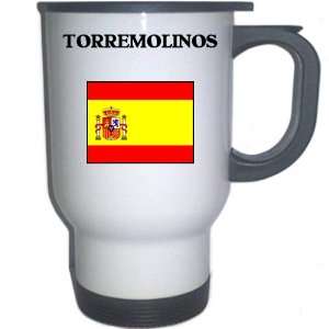  Spain (Espana)   TORREMOLINOS White Stainless Steel Mug 
