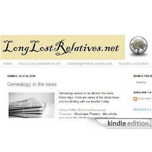  LongLostRelatives.net Kindle Store Susan Petersen