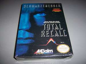 Total Recall Brand New Factory Sealed Nintendo NES Game  