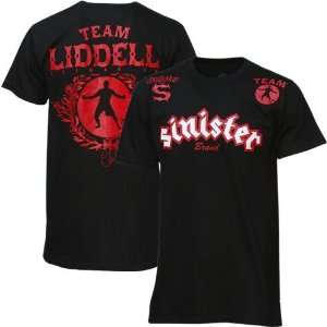  Sinister Black Liddell 7 T shirt