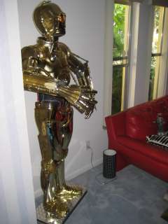 Life Size 11 Robot collection Star Wars R2D2, C3PO,LIS B9,Robby 