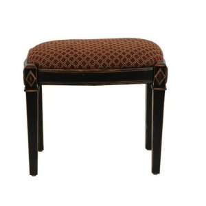  Lindy Red Stool Ottoman