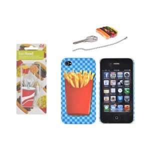   Fast Food 3.5mm Headset Earbuds French Fries Key Topper & French Fries