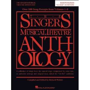 Hal Leonard The Singers Musical Theatre Anthology Baritone/Bass 16 