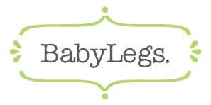 NEW BABY LEGS BABYLEGS LEG WARMERS   BLUE HERRINGBONE  