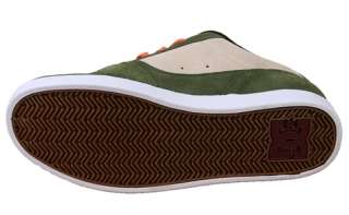 DC Shoes Mens 303010 Landau S Skateboarding Shoes Green  