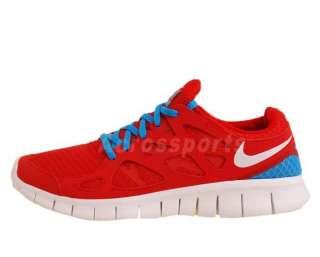 Nike Free Run 2 Sport Red Blue Best 2011 Running Shoes  