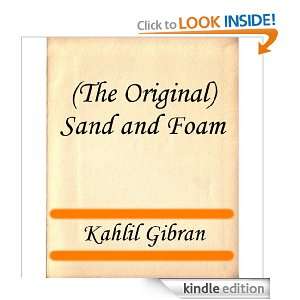 The Original) Sand and Foam Kahlil Gibran  Kindle Store