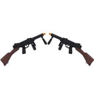  Duel Toy Tommy Guns (Set of Two) Toys & Games