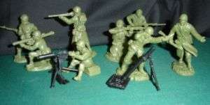 BMC9 US Infantry Fire Support Figure Playset (16) (Bagg  
