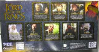 PEZ The LORD OF THE RINGS Numbered 8 character collectors set MIB 