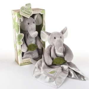  Plush Baby Elephant Rattle Lovie Blanket Toys & Games